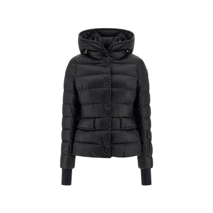 Moncler Armoniques Logo Patch Puffer Jacket Black 1A00061 53071 999