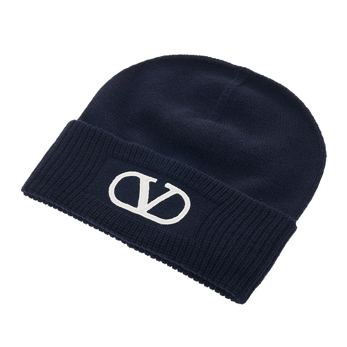VALENTINO Women's Signature Logo Wool Beanie 1W2HB01C LZC 598 1