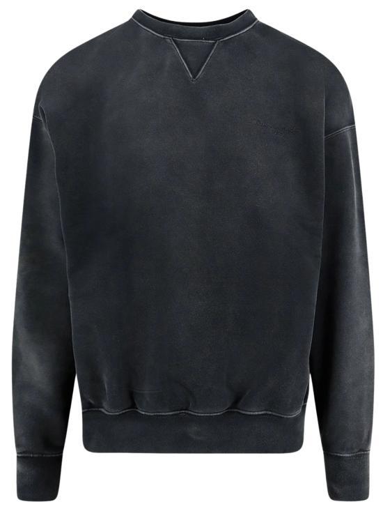 Maison Margiela Long Sleeve Sweatshirt Black Cotton Men’s T S67GU0039 S25520 859