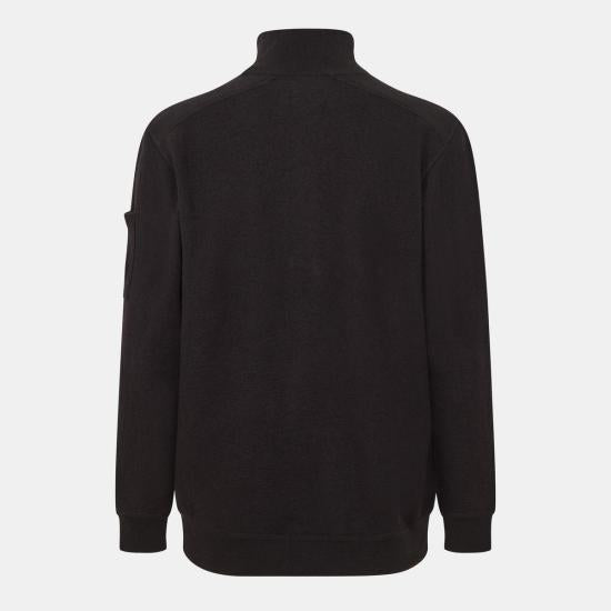 CP Company Cotton Polo Shirt for Men 21CMKN087A 110149A 999 BLACK DOM