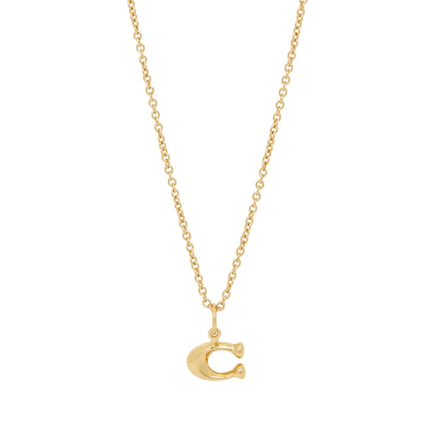 Coach Signature Starter Women's Necklace 335949 GLD 710