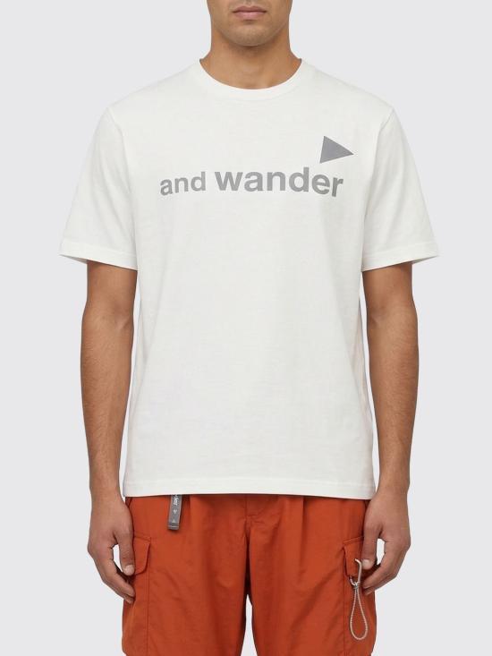 and wander White Short Sleeve T-Shirt