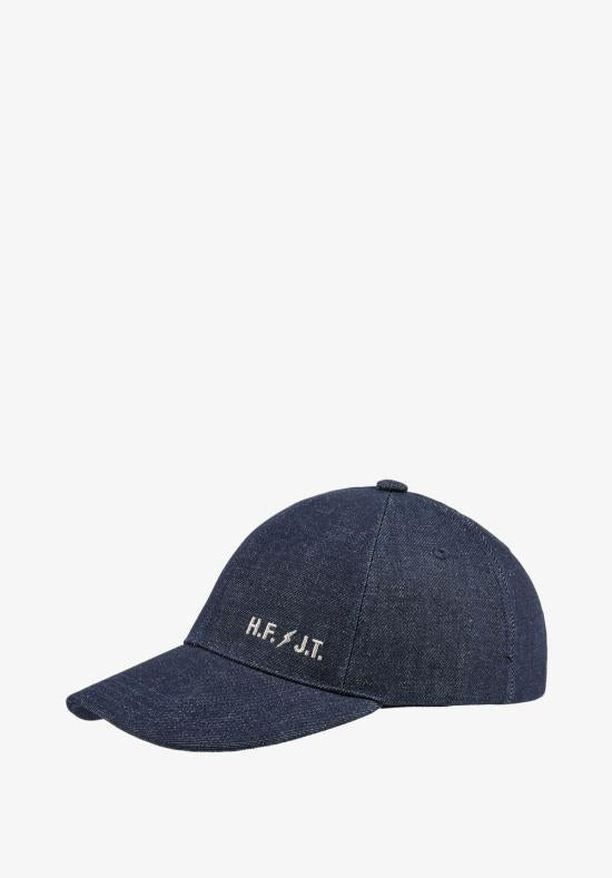 A.P.C. Dark Indigo Denim Baseball Cap