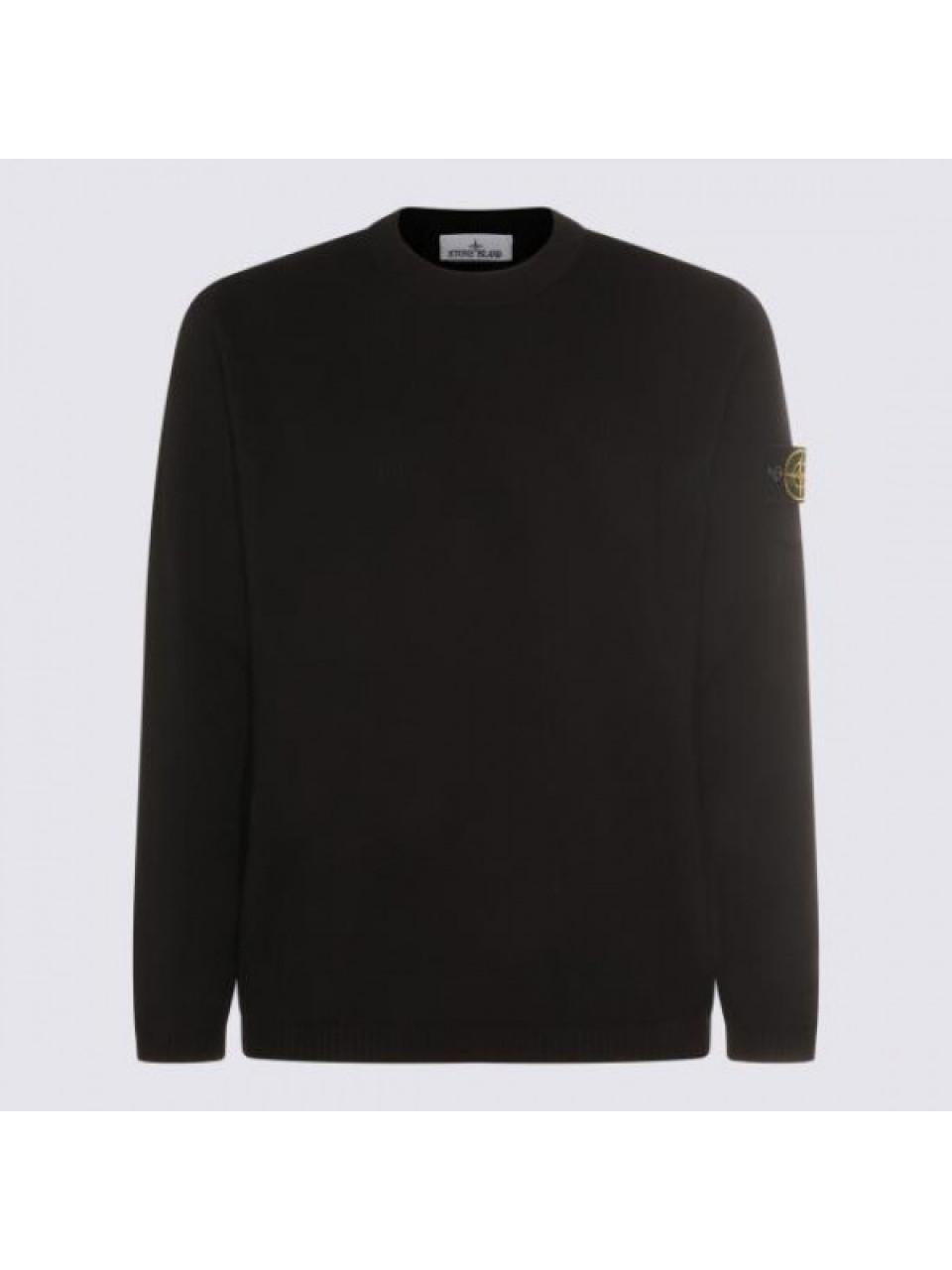 STONE ISLAND Organic Soft Cotton Micro Stitch Crewneck Sweater