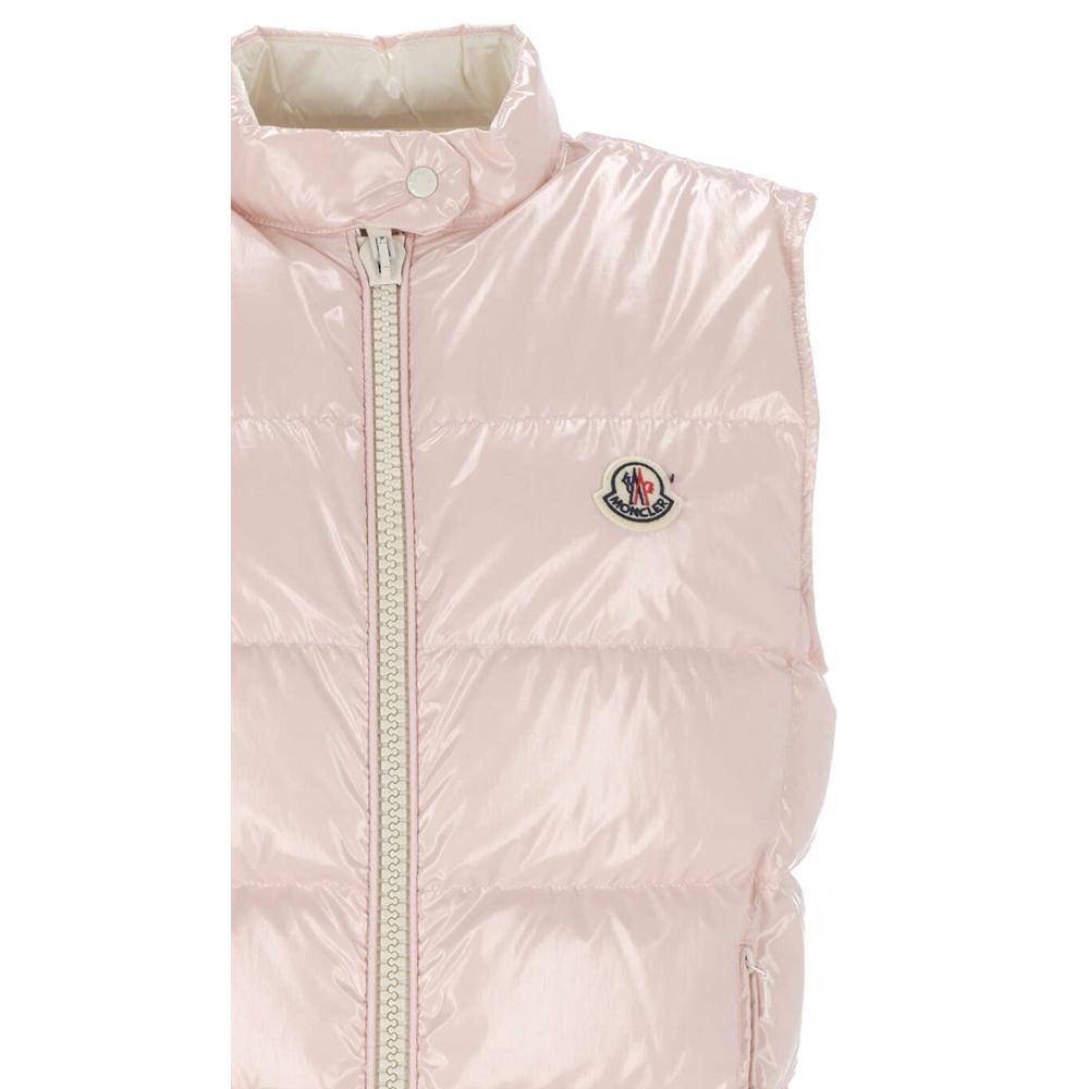 Moncler Alcibia Logo Patch Down Vest Navy