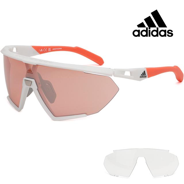 Adidas Sports Sunglasses Goggles Semi-Mirror Day/Night Interchangeable Lens