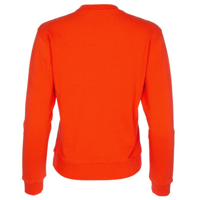 MSGM Women Box Logo Print Sweatshirt