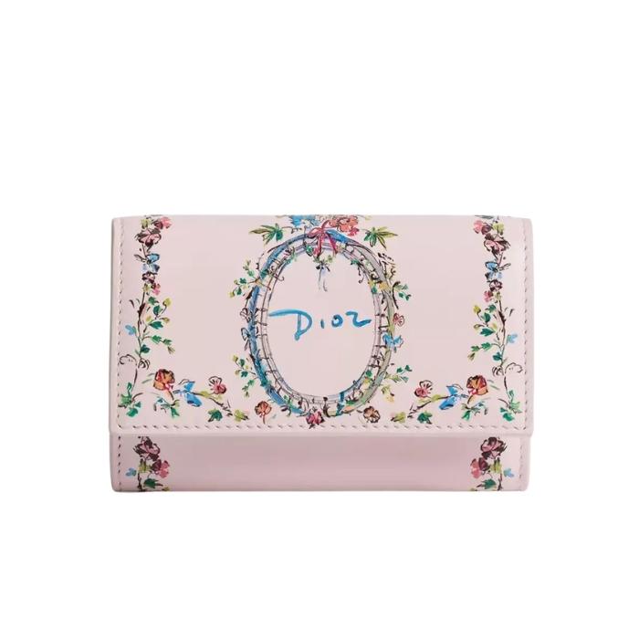DIOR Dioriviera Glycine Compact Wallet