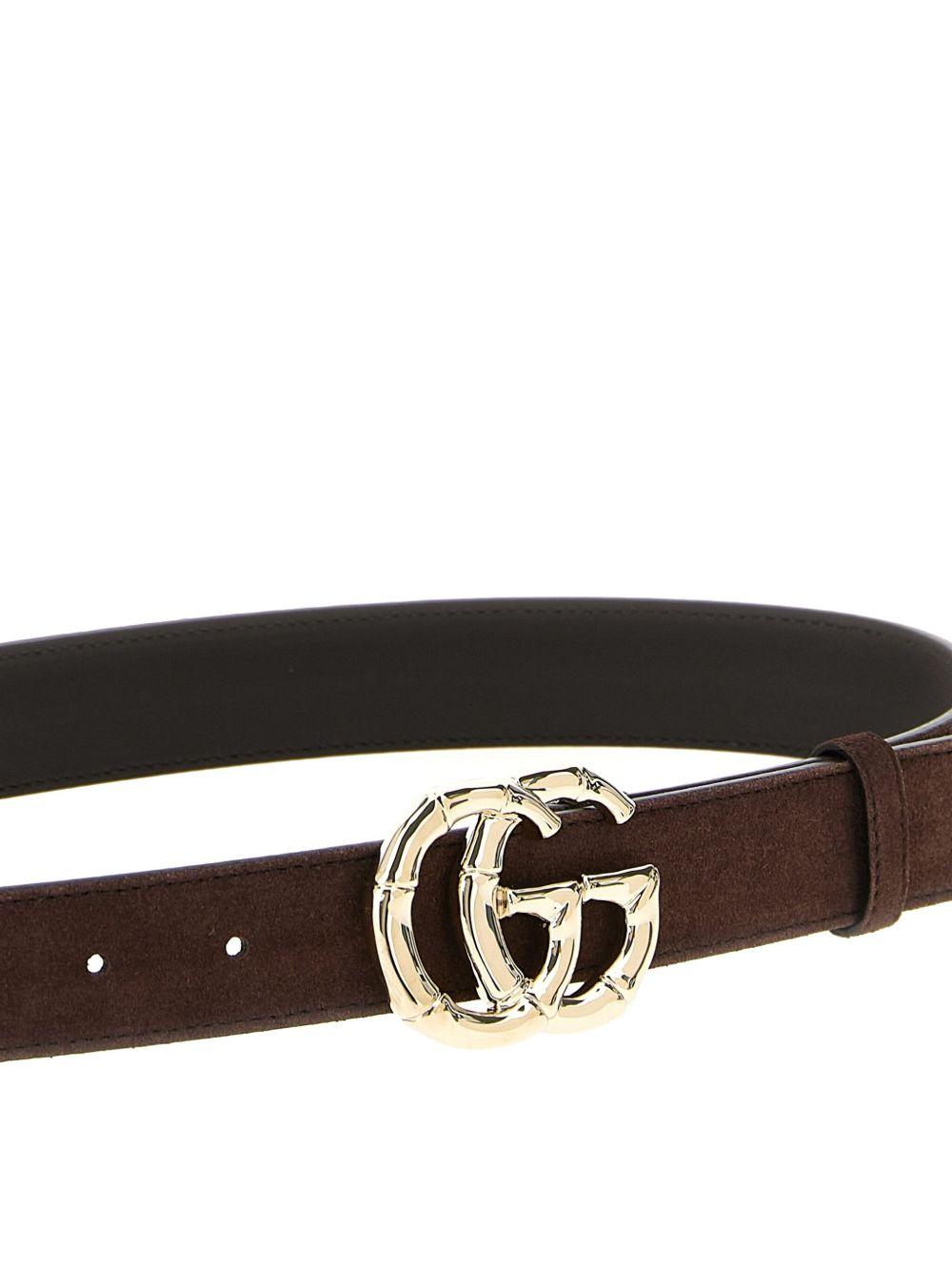 GUCCI Brown Leather Belt