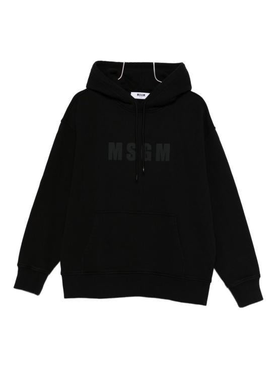 MSGM Logo Hooded Sweatshirt for Men 3940MM97SE 257586 99
