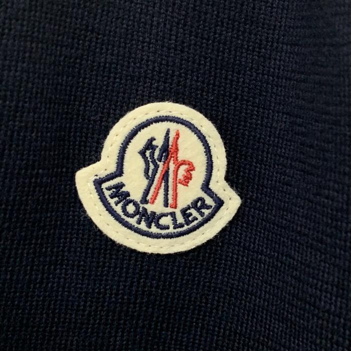 Moncler Tricot Logo Down Padded Wool Zip-Up Cardigan Jacket 9B00016 M1131