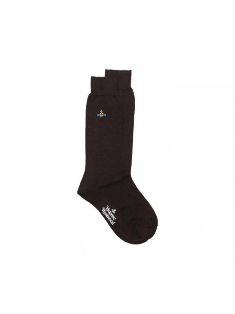 Vivienne Westwood Unisex Solid Color Socks