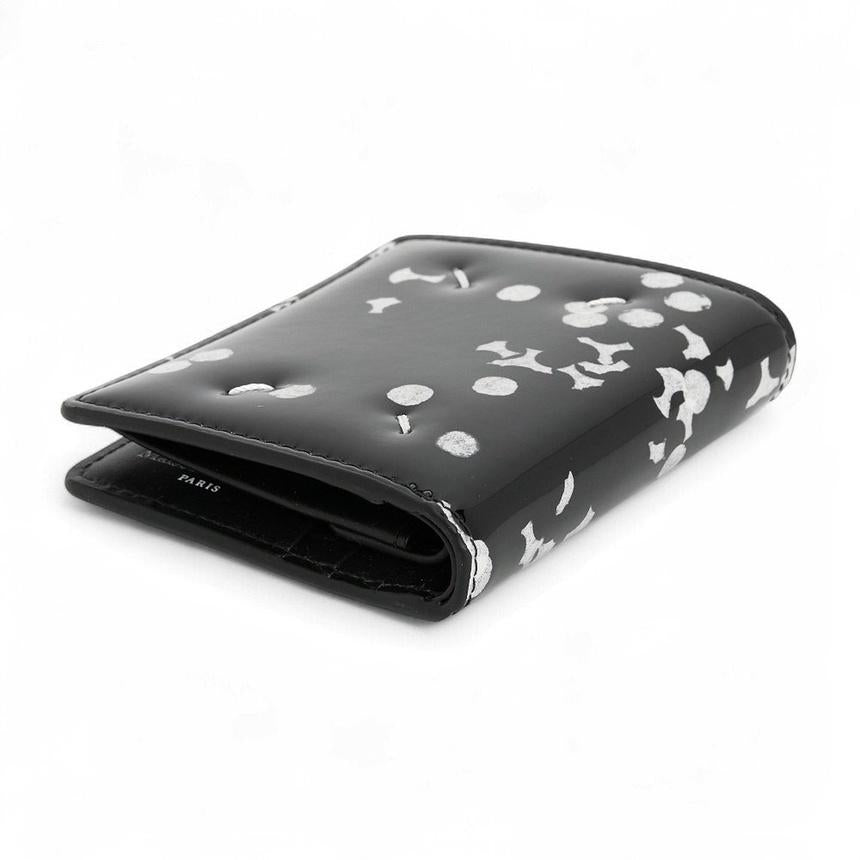 Maison Margiela Unisex Leather Bifold Wallet Black