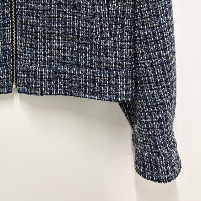 WOOYOUNGMI Tweed Zip-Up Jacket for Men W261JP01 903L
