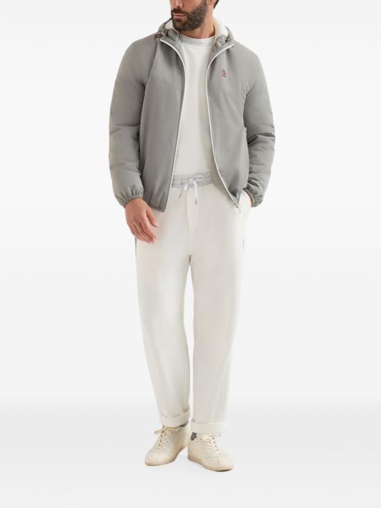 Brunello Cucinelli Off White Long Sleeve Sweatshirt MM8263390 G CA819