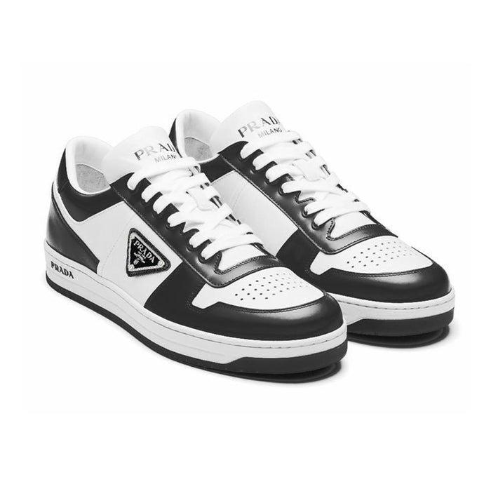 PRADA Triangle Logo Downtown Low-Top Sneakers 2EE364 3LKG F0T8F