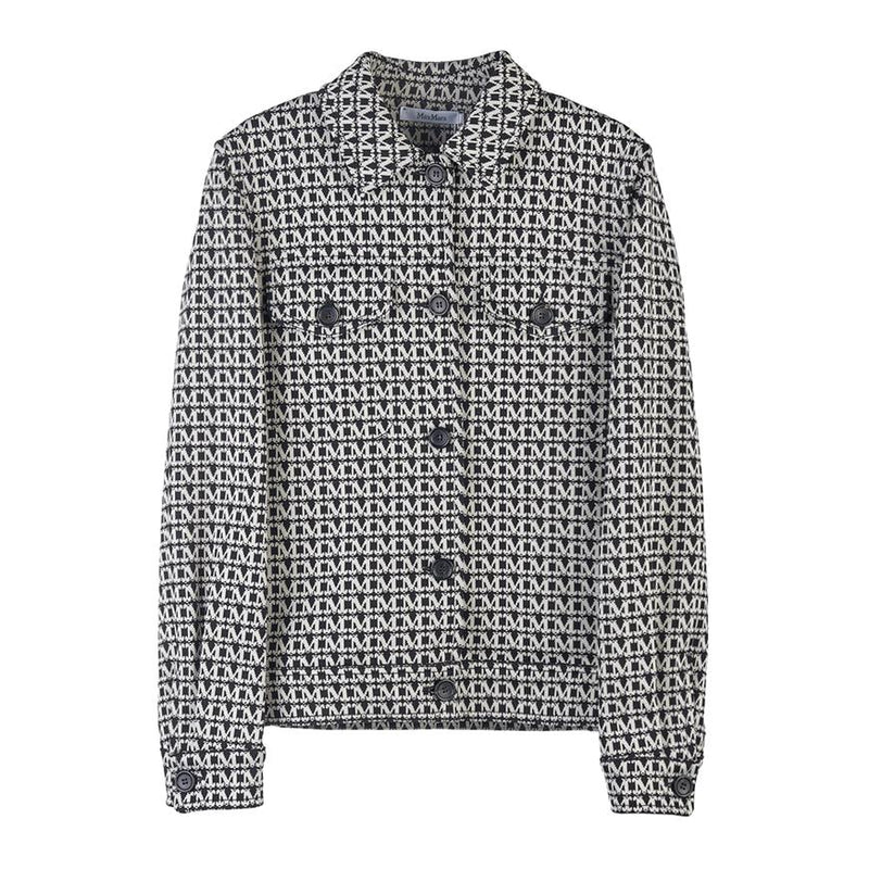 Max Mara Logo Urbania Jacket Women Black
