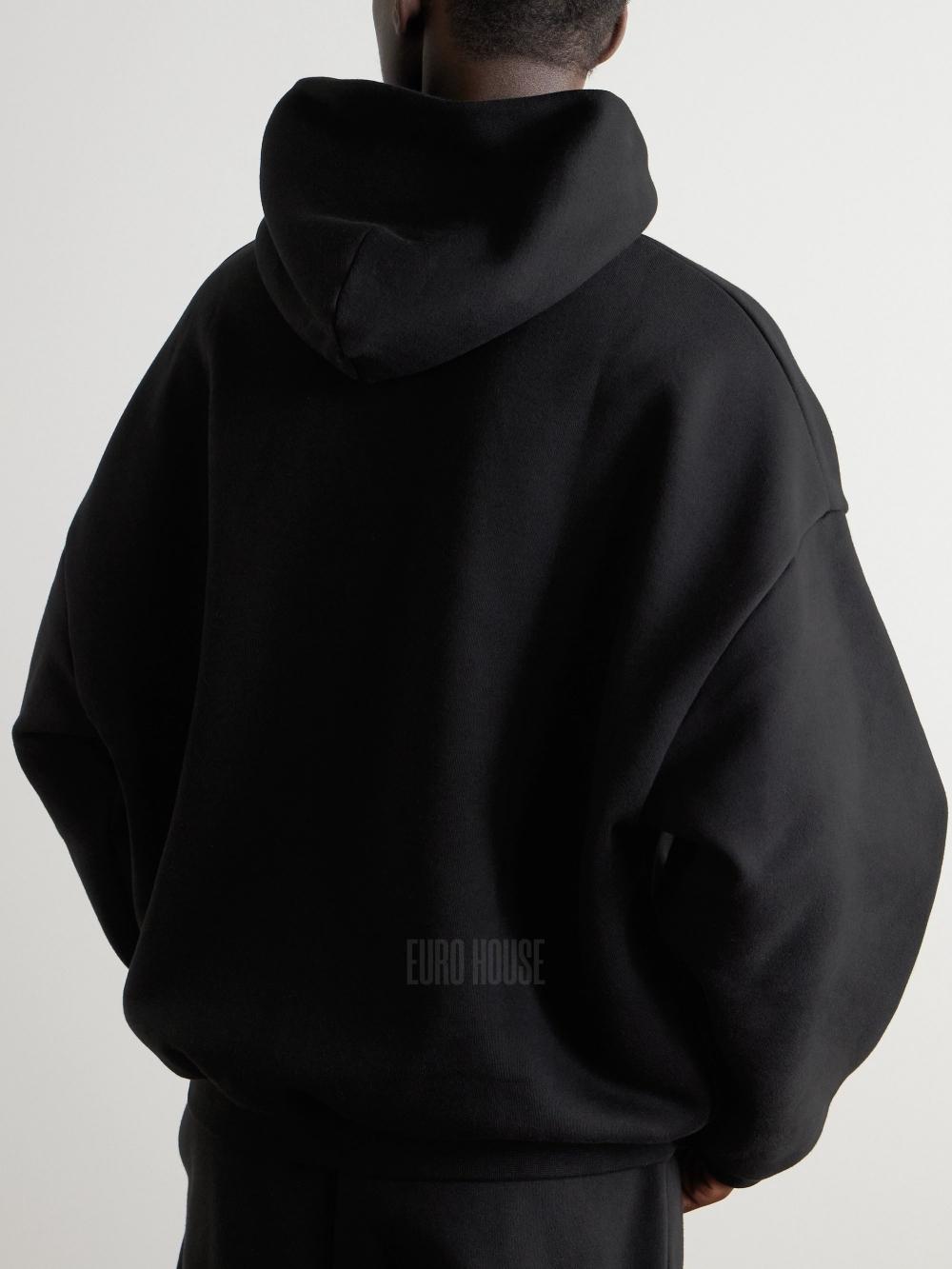 Fear of God Essentials Fleece State Hoodie Black 192BT246250F