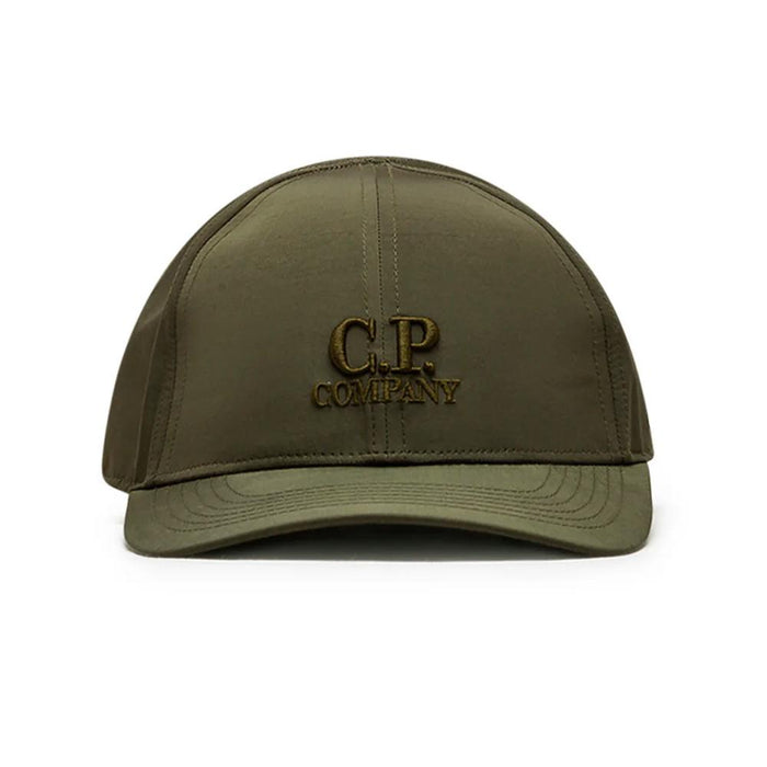 CP Company Logo Embroidered Goggle Cap for Men 17CMAC146A 005904A 683