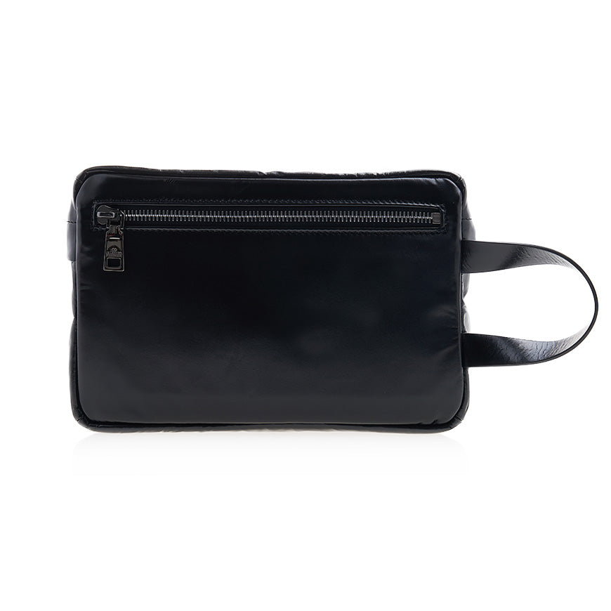 VALENTINO VLTN Logo Black Unisex Clutch Pouch 2Y2P0U02 MWL 0NI 1