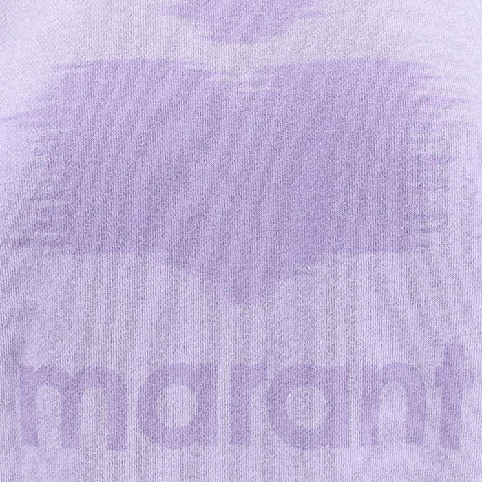 Isabel Marant Brushed Fleece MOBYLI Sweatshirt Baby Lilac