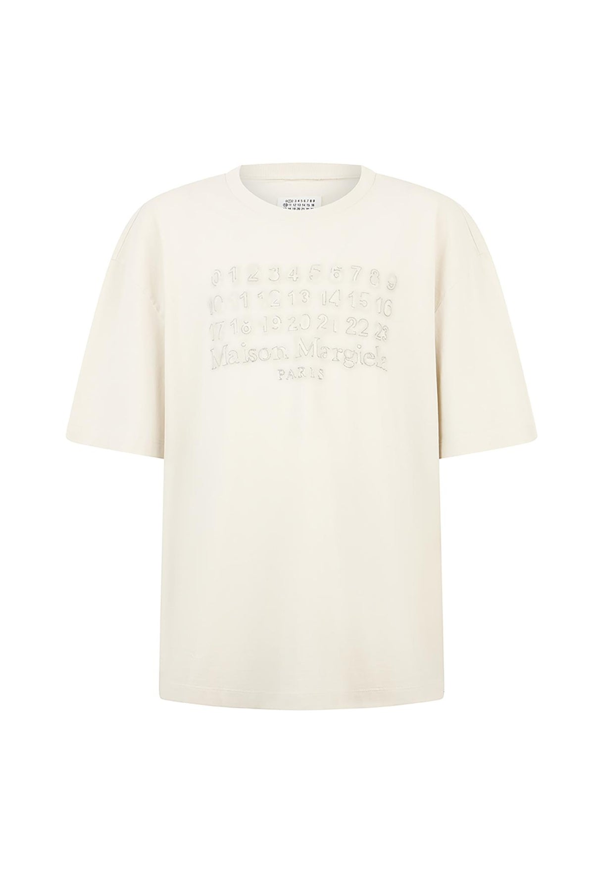 Maison Margiela White Cotton Short Sleeve T-Shirt