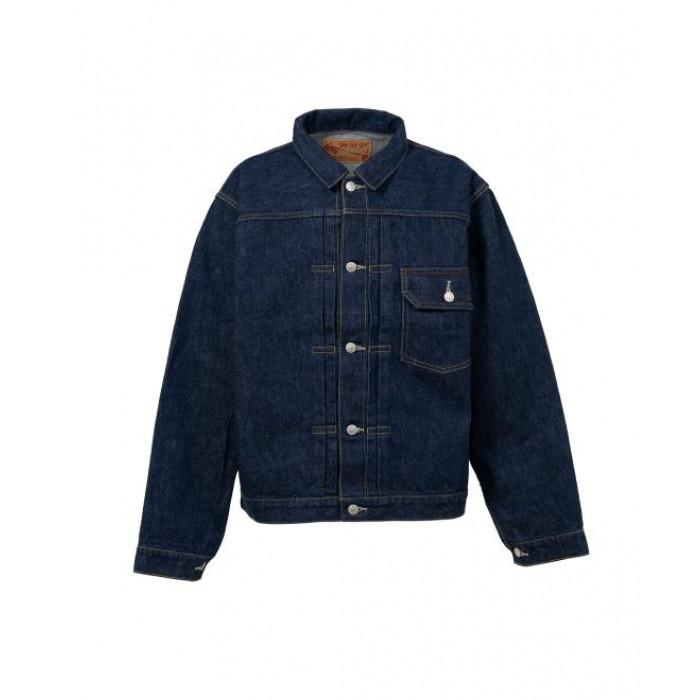 Maison Mihara Yasuhiro Indigo Washed Denim Jacket Women’s C15BL035