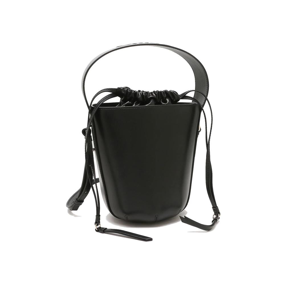 Chloe Black Leather Bucket Shoulder Bag CHC23US420I60 001