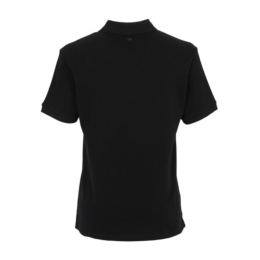 AMI Unisex Short Sleeve Polo T-Shirt BFUPL001 760 001