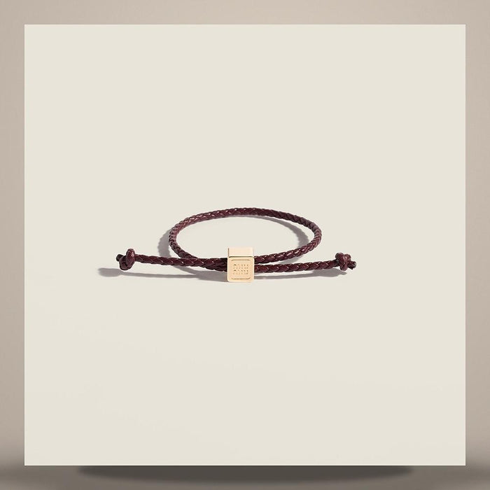 Miu Miu Leather Bracelet 5IB772 2IGY F0007