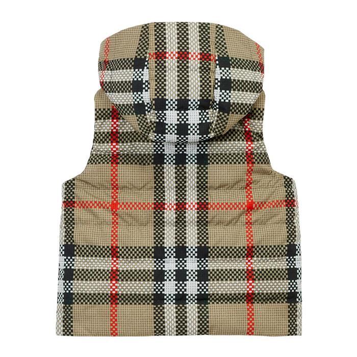 BURBERRY Reversible Check Knit Vest Women’s