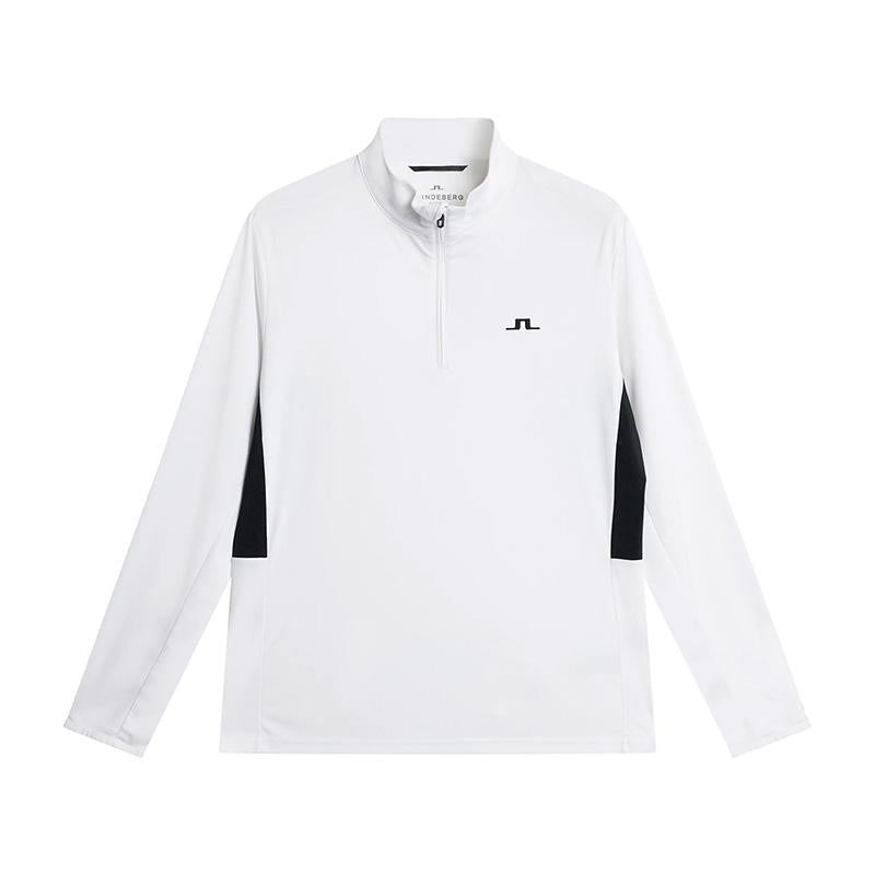 J LINDEBERG Frank Pro Pack Mid Layer White T-Shirt GMJS10976 0000