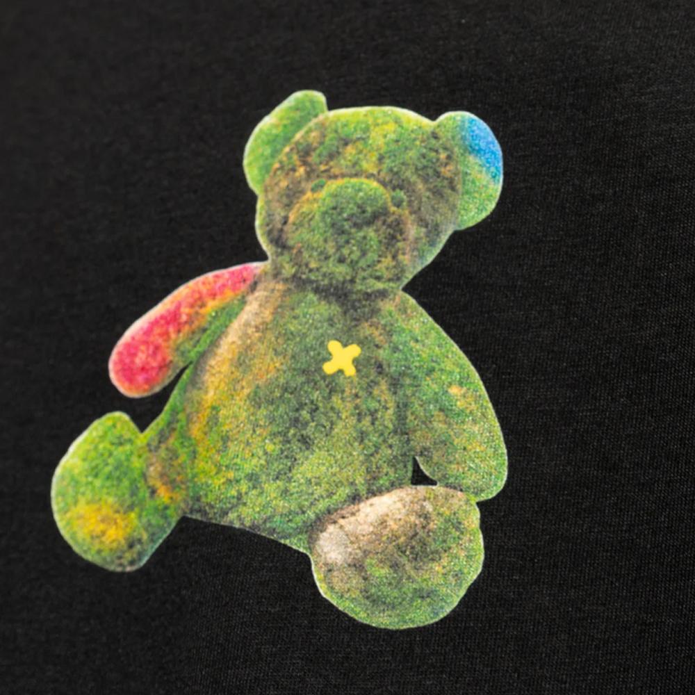Paul Smith Bear Print Black Cotton T-Shirt NP4694 79