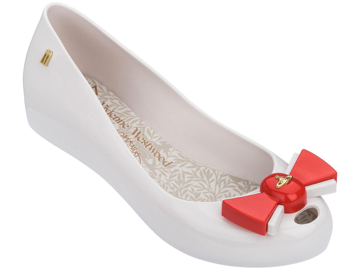 Vivienne Westwood Melissa Ultragirl Bow ORB Flat Shoes