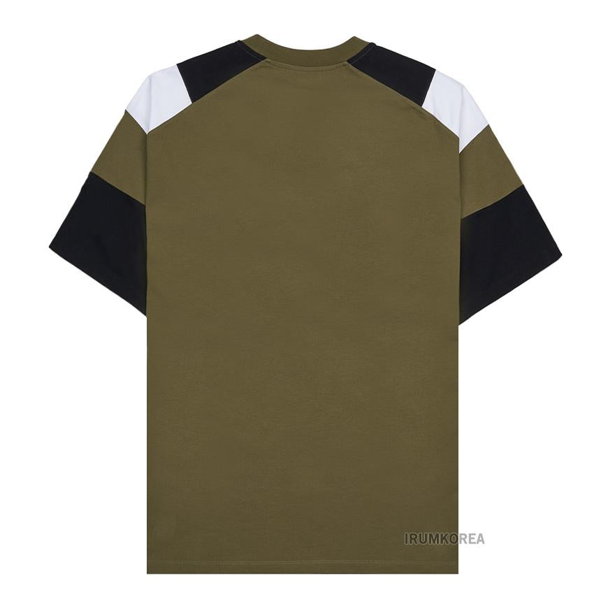 MARTINE ROSE Men’s Oversized Panel T-Shirt 630JE01411D GRN