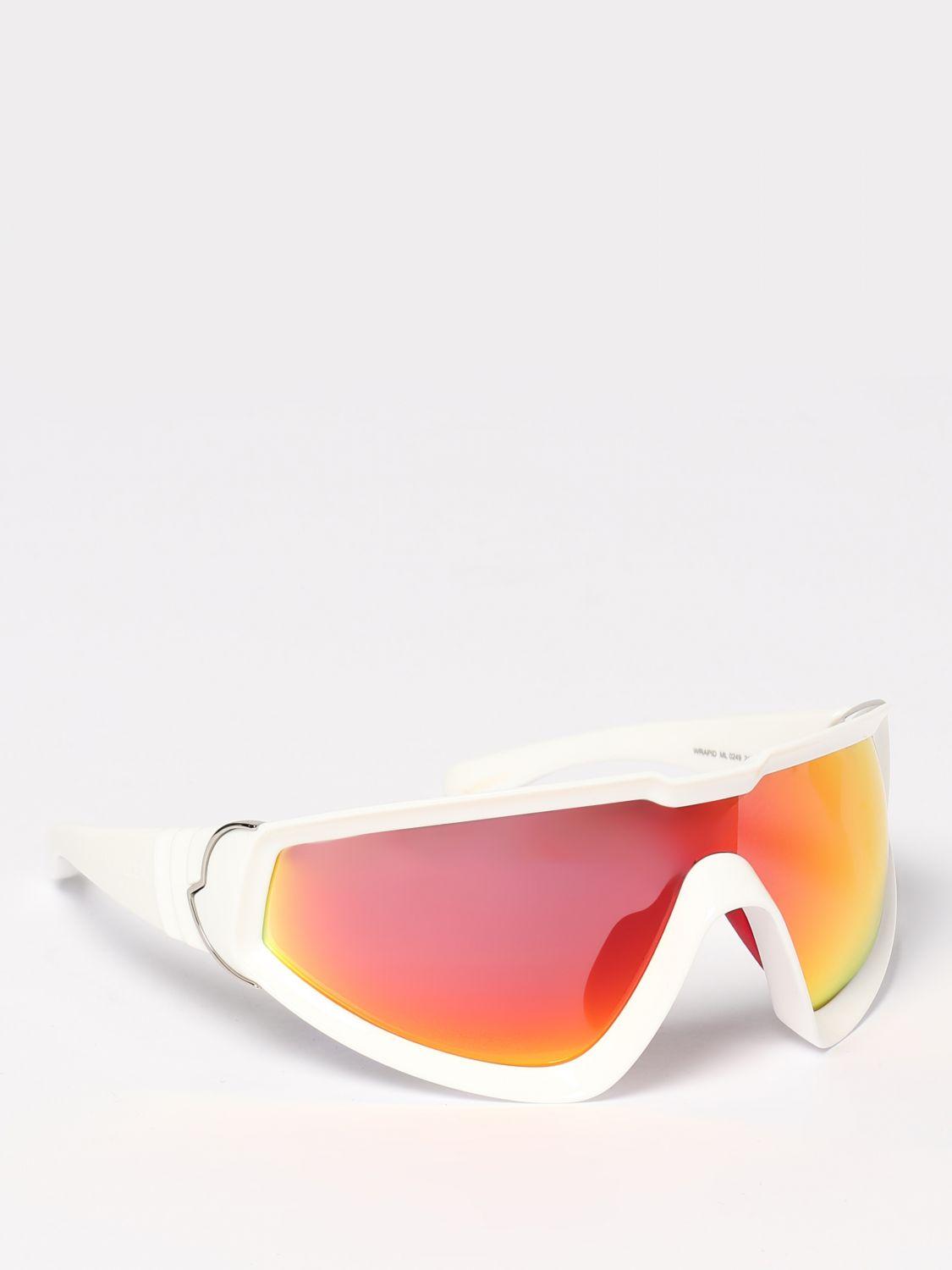 Moncler Gray Acetate Square Sunglasses