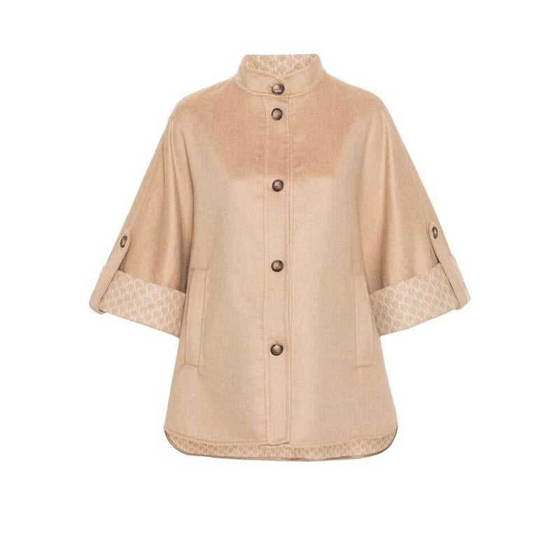 Max Mara Marina Cape Virgin Wool Coat