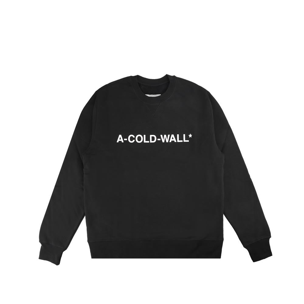 A-COLD-WALL Essential Logo Black Sweatshirt Unisex