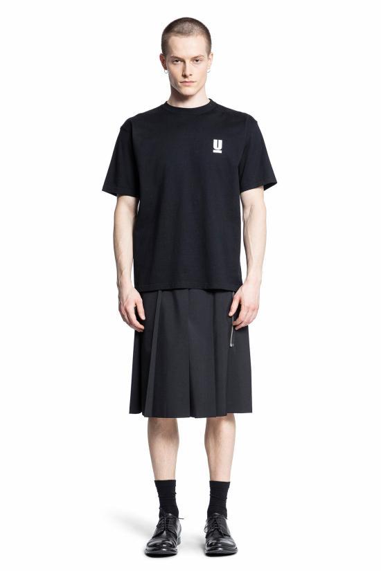Undercover Short Sleeve T-Shirt for Men UB0D3803 BLACK DOM