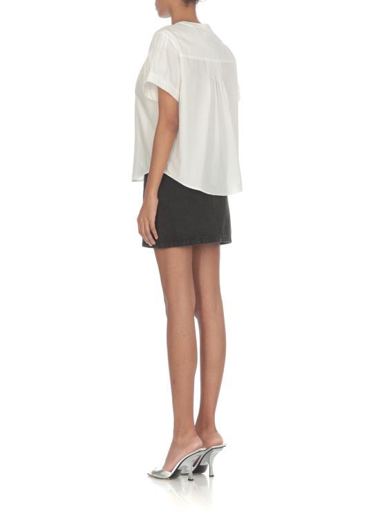 A.P.C. Cotton Button-Down Shirt for Women COEVDF13417AAB DOM