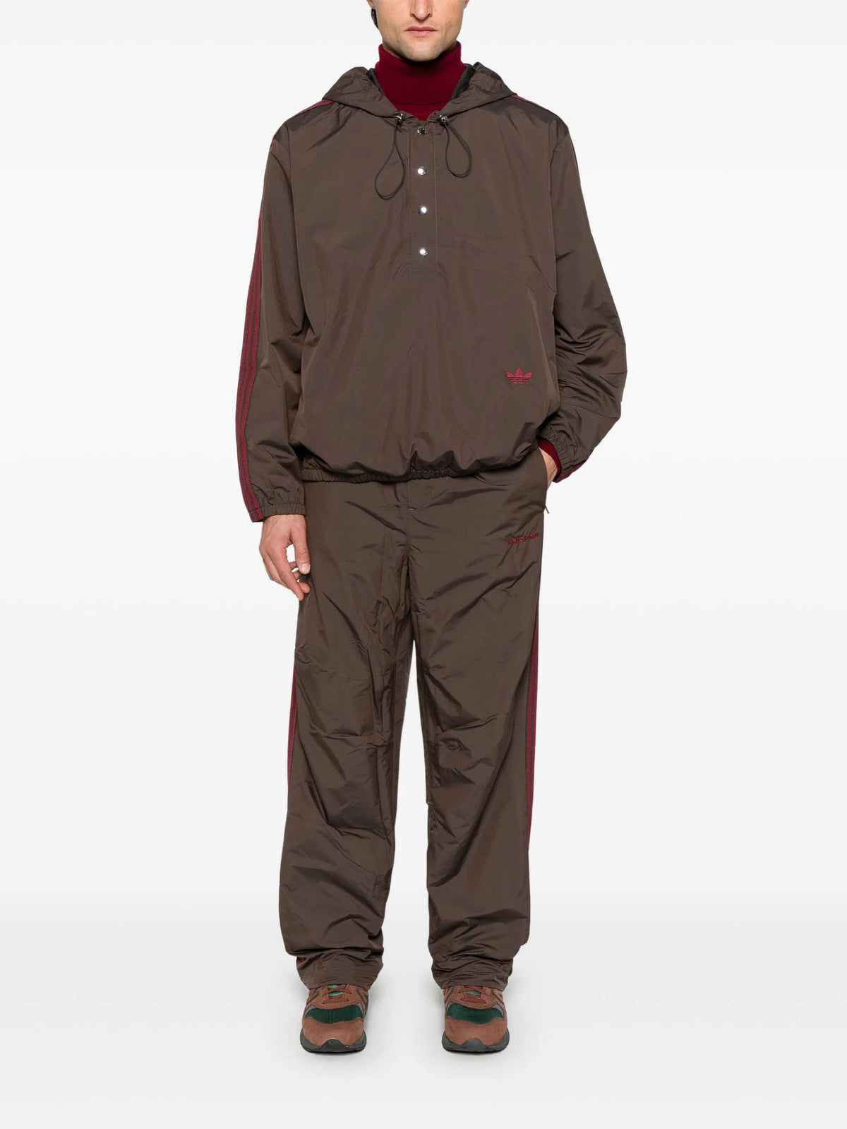 Adidas Wales Bonner Nylon Track Pants Night Brown Unisex JJ2930