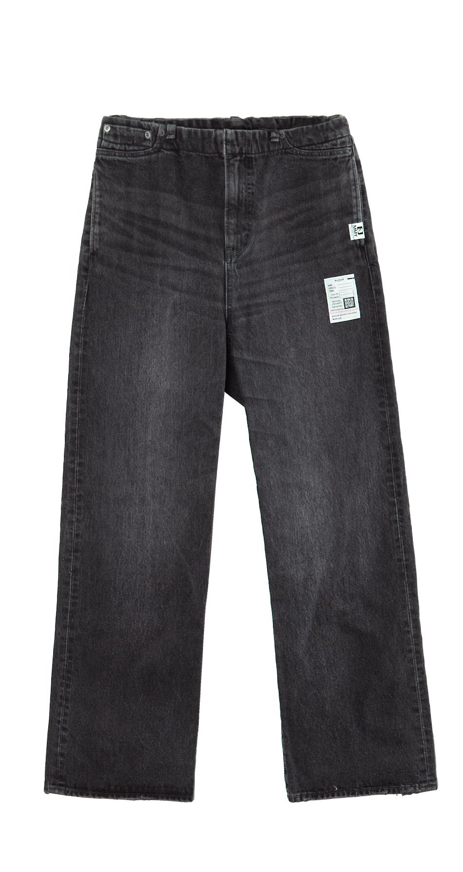 Maison Mihara Yasuhiro Easy Waist Denim Pants for Men J13PT122 BLACK