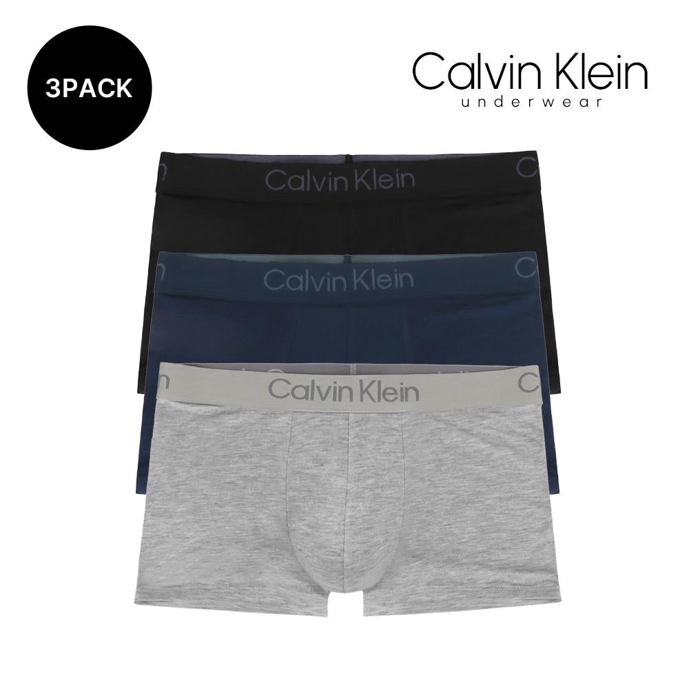 Calvin Klein Men’s Modal Trunks 3-Pack Underwear Set NB4192 401