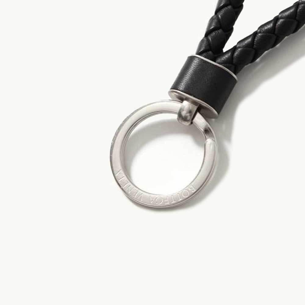 Bottega Veneta Intrecciato Leather Keyring