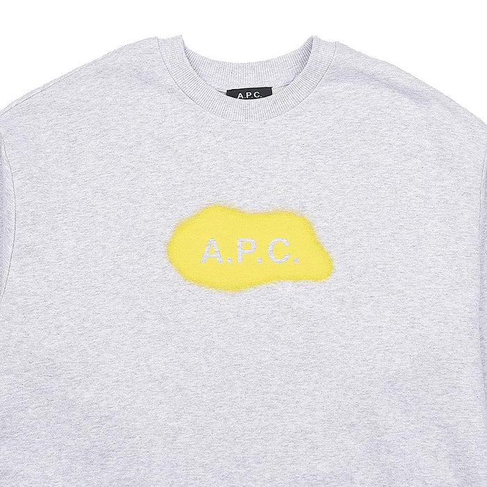 A.P.C. Alastair Crewneck Sweatshirt Men’s Pullover Navy Cotton