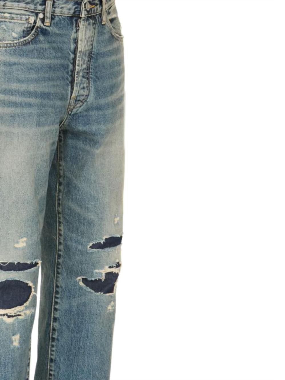 Maison Margiela Blue Denim Jeans Men’s Classic Fit Pants