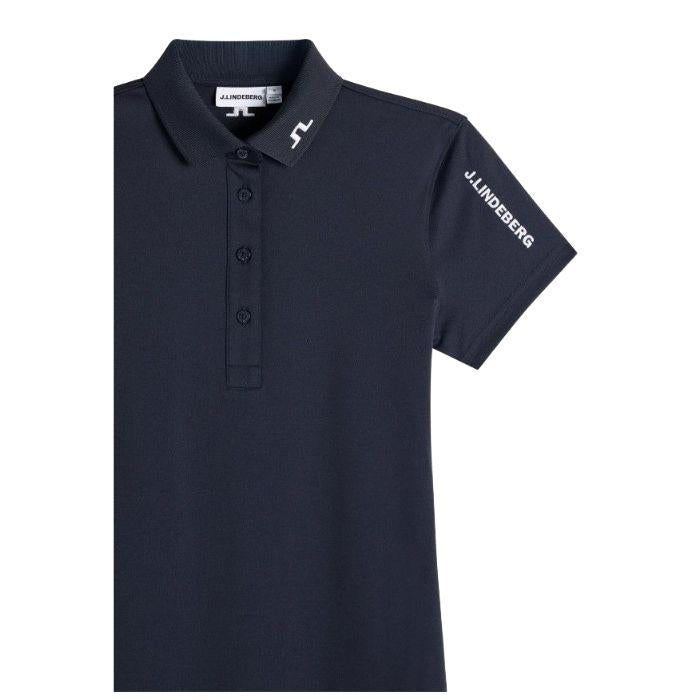 J LINDEBERG Women’s Tour Tech Polo Short Sleeve T-Shirt Golf