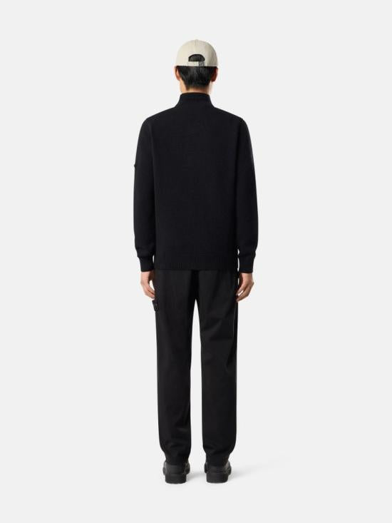 STONE ISLAND Black Straight Classic Pants L2S153100012 S0012 V0029