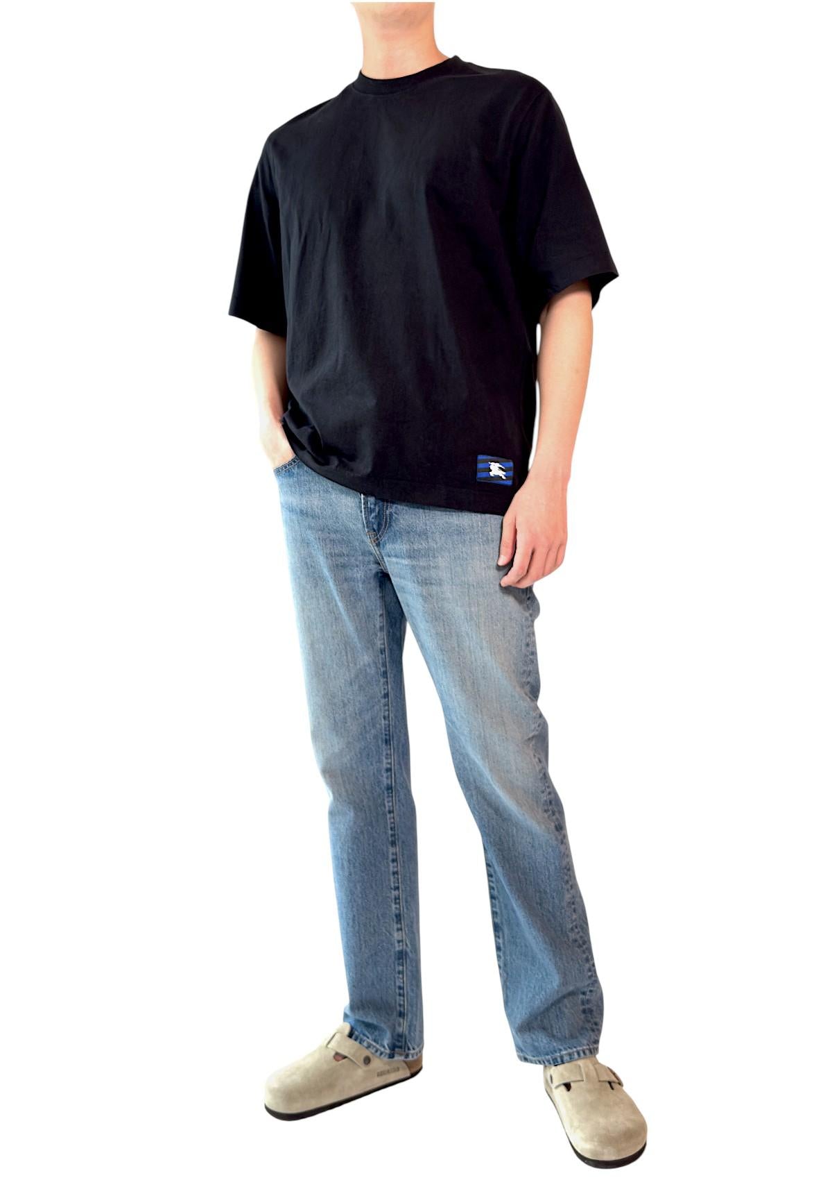 BURBERRY EKD Patch Cotton Short Sleeve T-Shirt