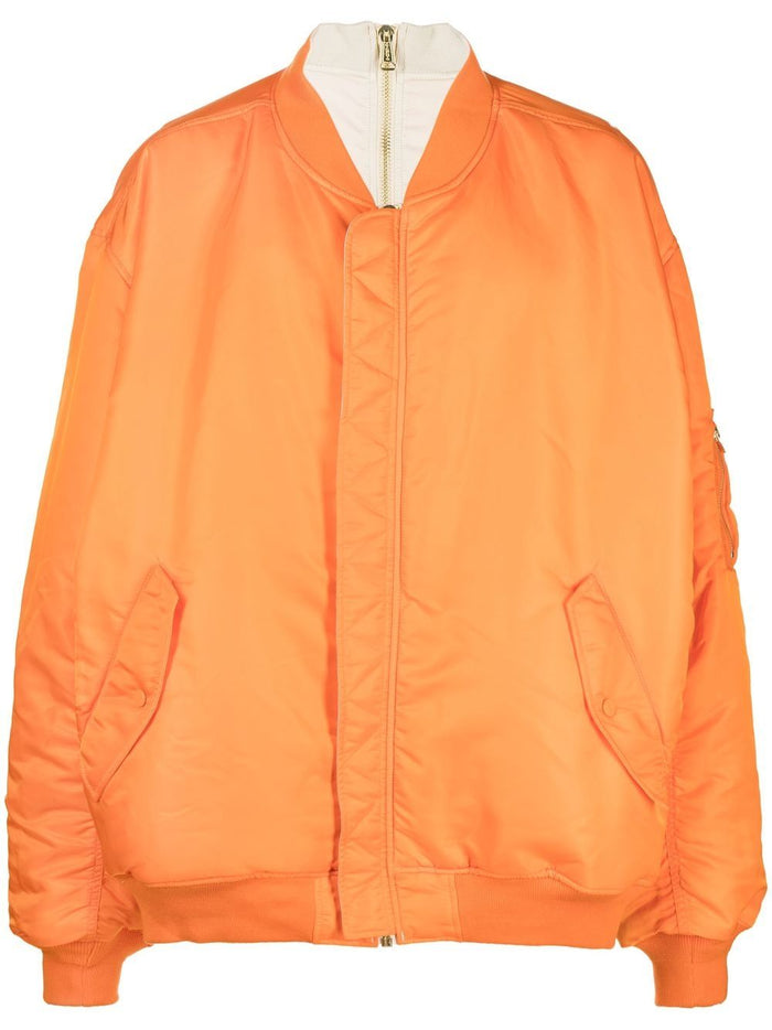 Vetements x Alpha Industries Reversible Double Zip Bomber Jacket UA53JA850C